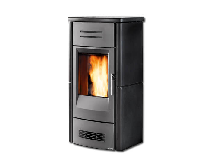 The Piazzetta SY P963M offers the best heat for money with its 12kw heat and massive 30kg hopper.
