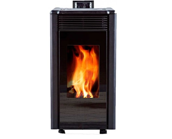 bunnings scandia verdant le pellet heater fire