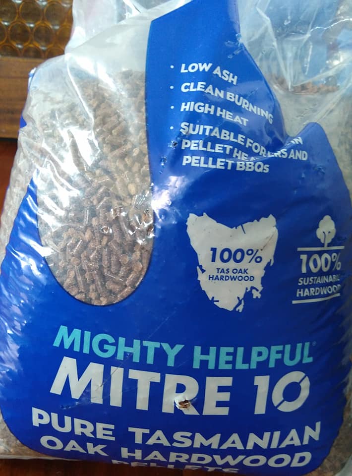 Mitre 10 hardwood pellets 15kg review