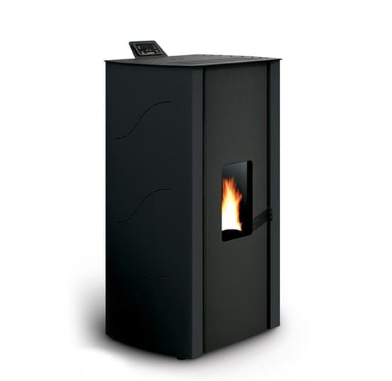 black palazzetti malu pellet heater